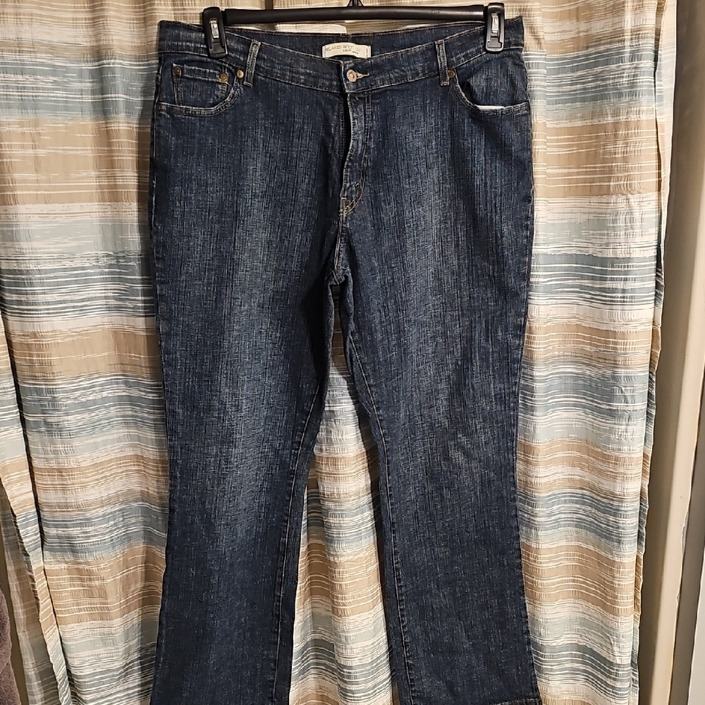 Levi's Dark Blue Relaxed Boot Cut 505  Jeans